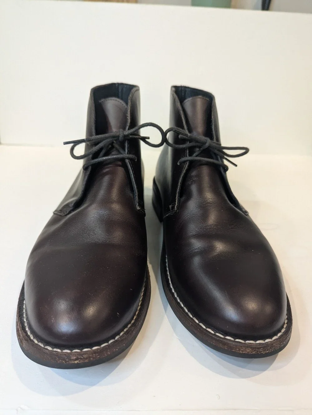 Thursday Boot Co The Scout Chukka Brown Chrome Leather Size 10.5